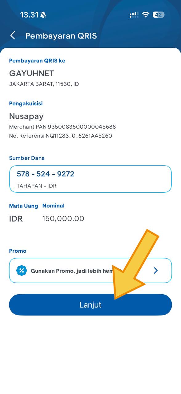 Langkah 9 BCA